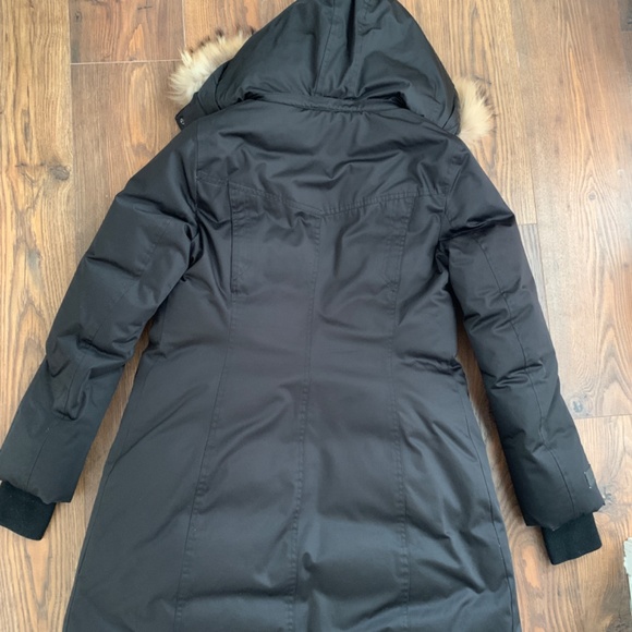 Soia & Kyo Black Puffer Coat with Fur Hood - Picture 2 of 4